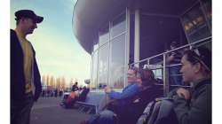 V Kyjevě u letiště