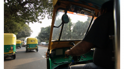 Typický stav provozu v Delhi