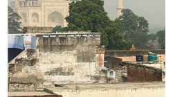 Agra - výhled ze střechy hotelu Sidhartha