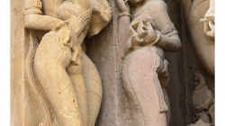 Khajuraho - chrámový komplex - výjevy z Kama Sutry