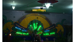 Svatebčané pózují, ostatní se baví