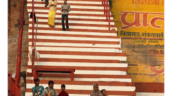 Varanasí - schody ghátu