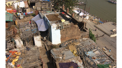 Varanasí - pohled na město a řeku - ten noční vypadal lépe, co?