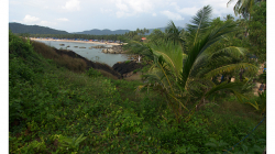 Goa - pohled na Palolem Beach