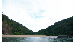 Goa - butterfly beach, prý vypadá jako motýlí křídla :)