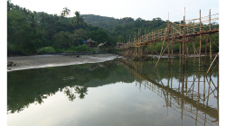 Goa - řeka v zadu za pláží