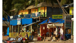 Goa - Palolem Beach - Rusko v Indii