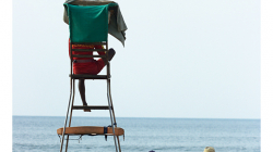 Goa - Palolem Beach - pobřežní hlídka