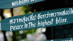 Mír je nejvyšší blaho