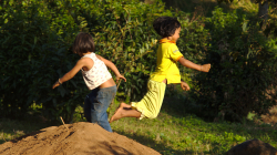 Děti z horských kmenů