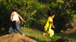 Děti z horských kmenů