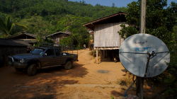 Před odjezdem z Akha