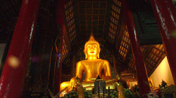 Jeden z chrámů v Chiang Mai