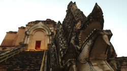 Jeden z chrámů v Chiang Mai