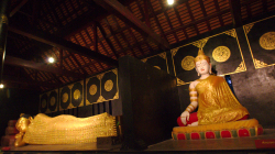 Jeden z chrámů v Chiang Mai