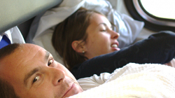 Jedeme vlakem na jih