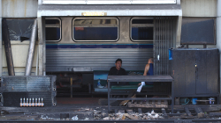 Jedeme vlakem na jih