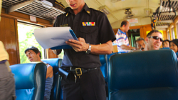 Jedeme vlakem na jih