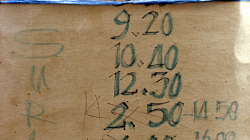 Jízdní řád, dokonce platný