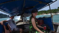 Cesta na Runtee Beach, celkem to házelo