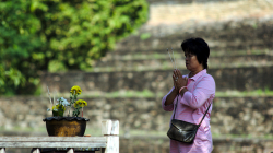 Chrámovačka v Chiang Mai