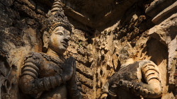 Chrámovačka v Chiang Mai