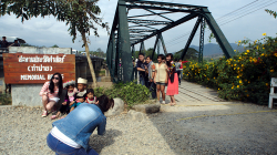 Memorial bridge poblíž Pai
