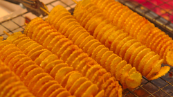 Brambora s pikantním kořením, delikatesa