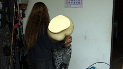 Cestovní přenosný zadek