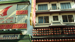 Čínská čtvrt v Bangkoku