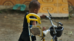 Boty jsou skoro akorát / Shoes almost fits his size