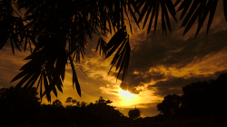 Východ slunce v Bukit Lawang / Bukit Lawang sunrise