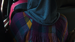 Cesta minibusem, uvnitř je nás myslím 13 / Minibus traveling, 13 people inside