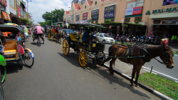 Ulice Malioboro / Malioboro street