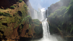 Vodopád Ouzoud / Ouzoud waterfalls