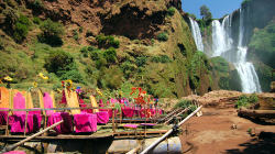 Vodopád Ouzoud / Ouzoud waterfalls