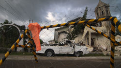 Následky zemětřesení na Panglau / Earthquake consequences in Panglao