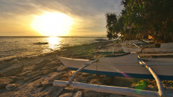Jeepney na pláži / Jeepney on the beach