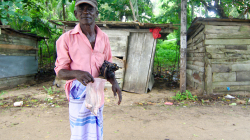 S rybami v pytlíku- With fishes in plastic bag