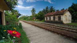 Nádraží Talpe - Talpe railway station