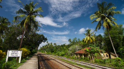 Nádraží v Talpe / Talpa railway station