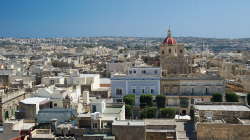 Typický výhled na Maltské město, tohle je Victoria