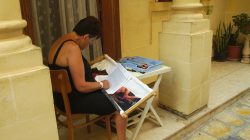 Vyšívání svatého obrázku