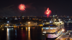 Ohňostroje jsou ve Vallettě snad denně - Fireworks are probably on daily bases in Valletta