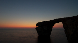 Azurové okno bez azuru - Azure window without azure